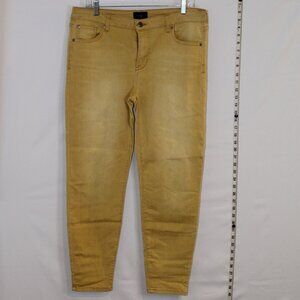 Celebrity Pink Mid-Rise Ankle Skinny mustard yellow/gold-ish skinny‎ jeans 15/32